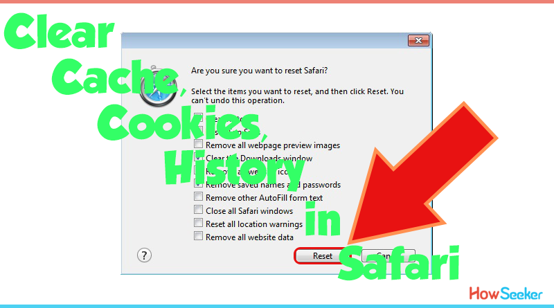 HowSeekerSite's tweet photo. #howto clear #cache , #cookies and #history in #safari
http://t.co/v0MUnc6AC8 http://t.co/xLrOq5MoDX