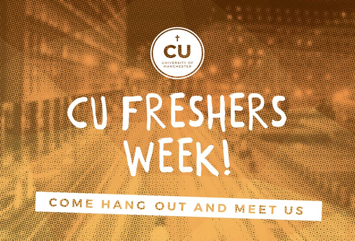 ManchesterUniCU's tweet image. Hey everyone. Our fresher's week schedule is now up. Check it out!