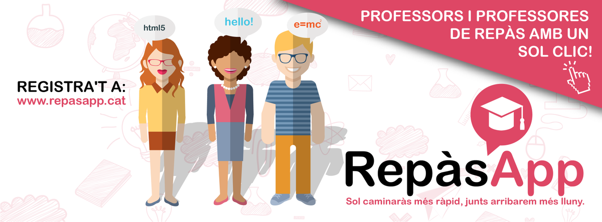 RepasApp's tweet photo. #classesparticulars #professor #educacióprimària #eduaciósecundària #aprendre #ensenyar #escola #noucurs #catalunya http://t.co/rmCa02r2Ez