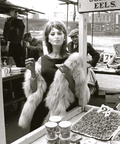 Now this is how to do a street fair - Happy Birthday Sophia Loren!  