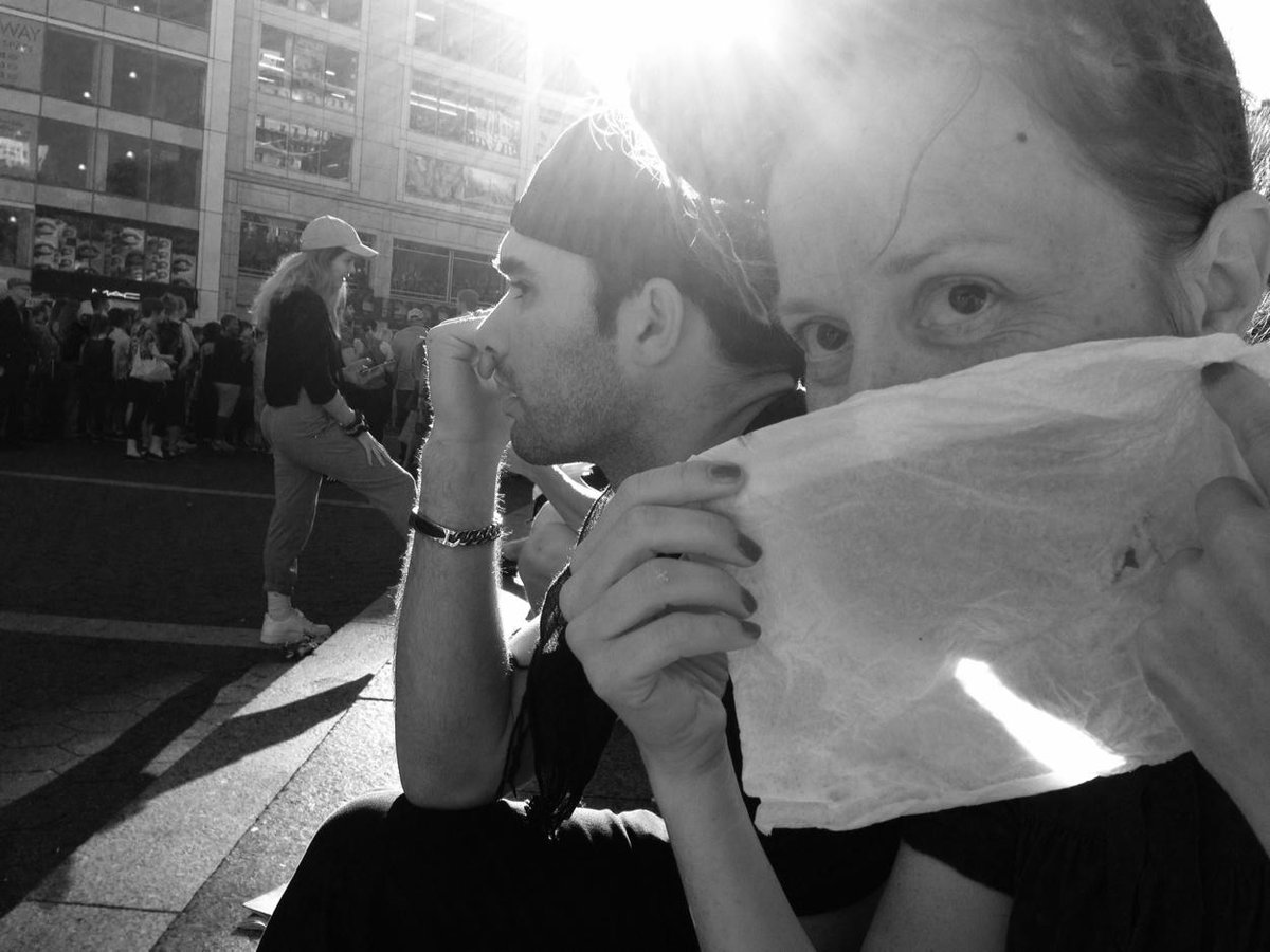 Sarenaparmar's tweet photo. New York adventures continue with @punkfilmsnow and @jsous29. #TheAnimalProject #CanadaCoolFilms #snackbreak http://t.co/5a8h1fHDKA
