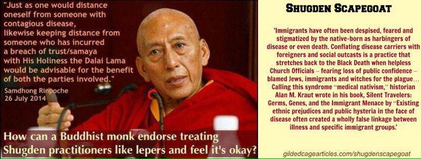Read how #DalaiLama stripped Shugden practitioners of their #HumanRights gildedcagearticles.com/humanrights/ #London