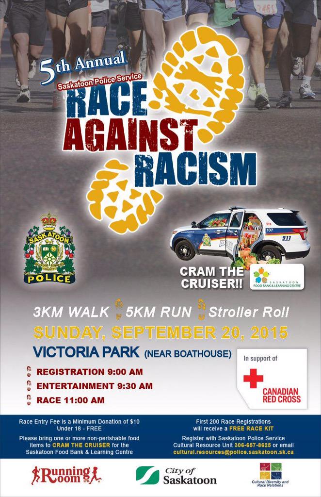 AhmedsRash's tweet photo. Giving msg of #love4allhatered4none @SaskatoonPolice #runagainstracism #yxe @AMJCanadaPress @AMJSaskatoon http://t.co/mYDKJ8T4RK