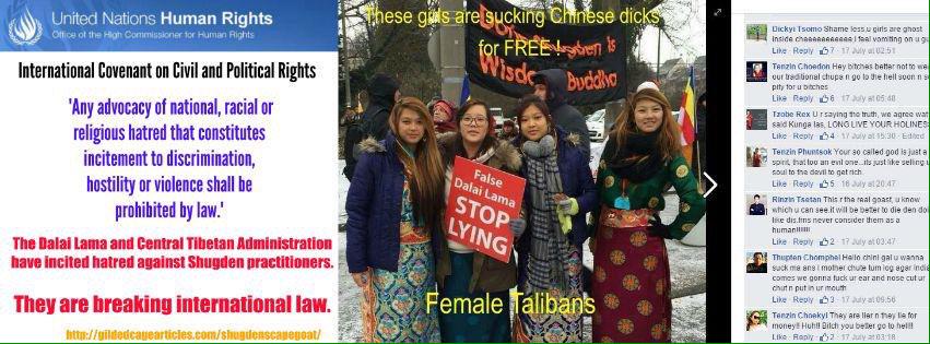 Read how #DalaiLama stripped Shugden practitioners of their #HumanRights gildedcagearticles.com/humanrights/ #London
