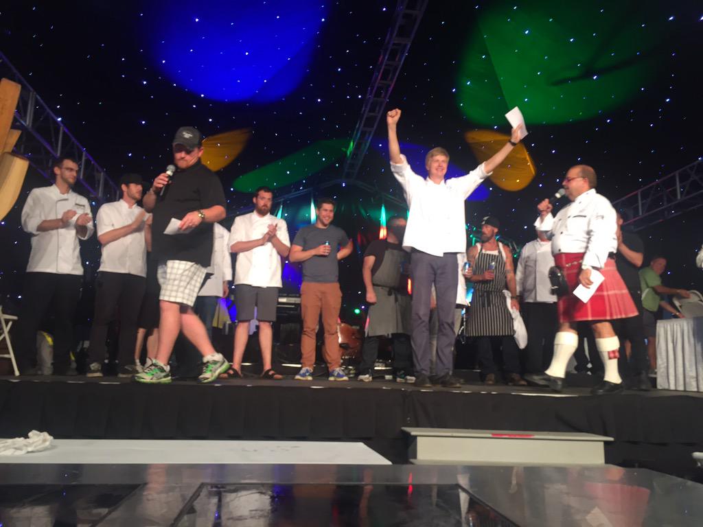 PEI_Shellfish's tweet image. The International Chowder Championship 3rd place goes to - Anti Leptik from Estonia! #shellfish20th