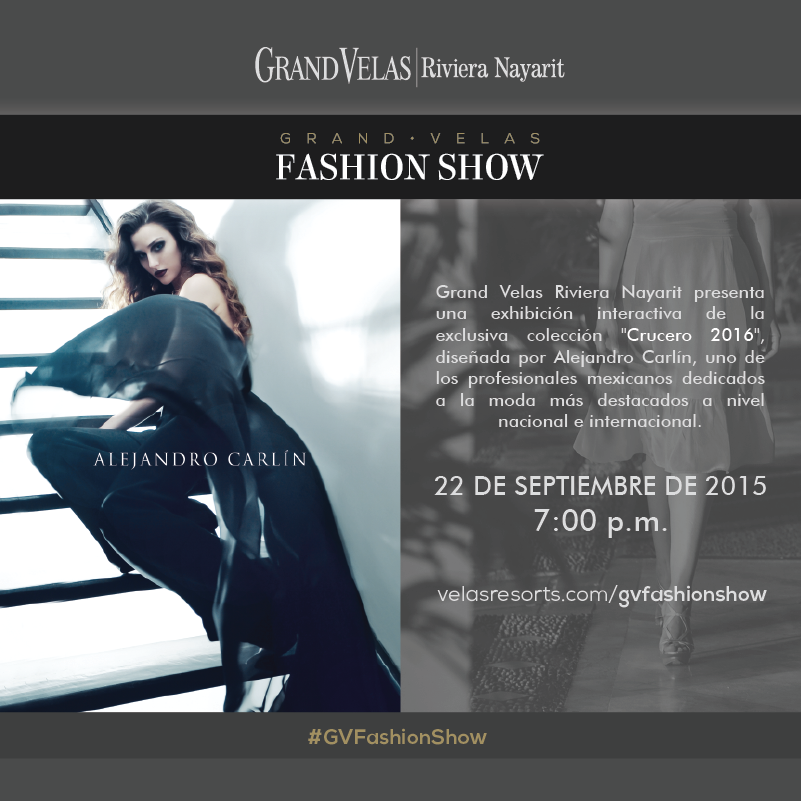 VallartaGV's tweet photo. #GVFashionShow #GrandVelas #RivieraNayarit #VelasResorts. A tan solo dos días. Ya estamos listos. ¿Y tú? http://t.co/ISpWdMIjiH