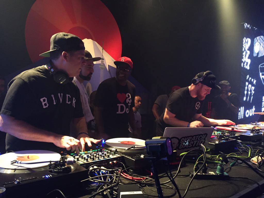 Serato's tweet photo. Just a some pretty great guys @ztrip @DJNUMARK @djjazzyjeff215 @SkratchBastid @CRAZEARONI #3Style http://t.co/vALrHSOGCz
