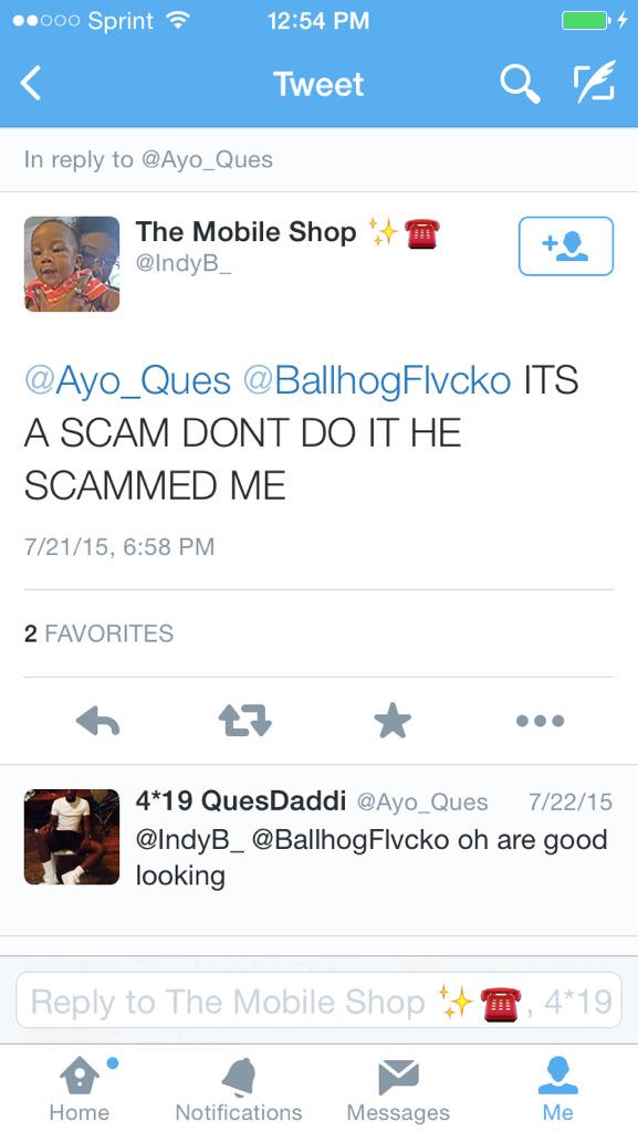 chiefbarnessc's tweet photo. @lastnamecurtis @SamanthaX1985_ @ImErockDoe @BallHogFlvcko @ScammerAlert911 are fraud &amp; catfish pages All same person http://t.co/ELzNhUefm8