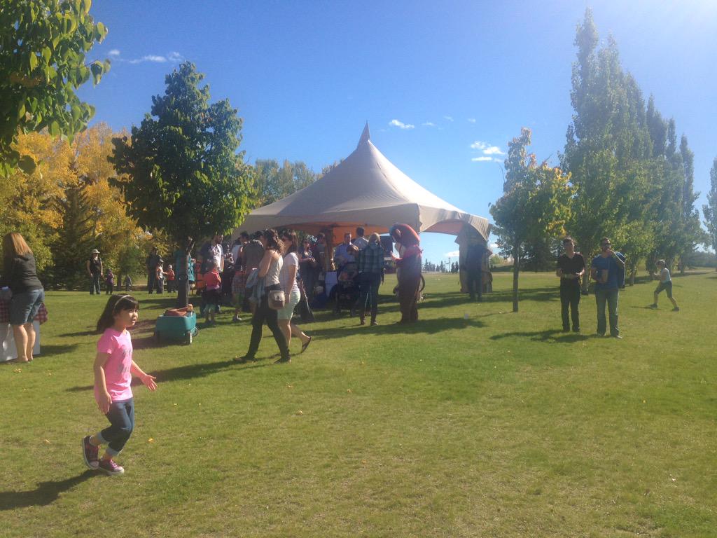 LongViewSystems's tweet photo. Celebrating our 15th Birthday at @HeritageParkYYC! http://t.co/9Q62PItcWc