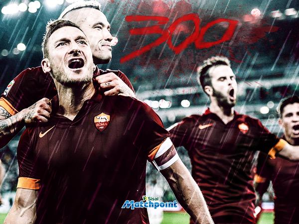 #Totti300 #Totti #roma #asroma #legende