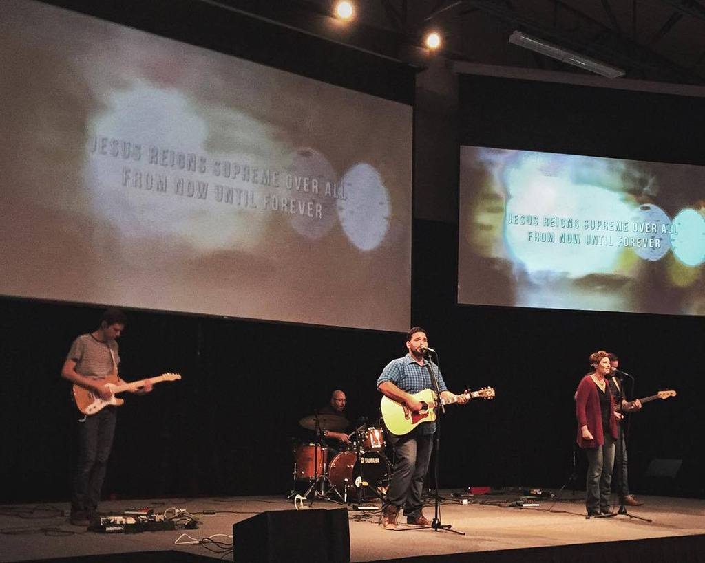 StephenMiller's tweet photo. Worship is war. Against our fears &amp; faithlessness. Against our worries &amp; anxiety. Against … http://t.co/zsnTWvq9WN http://t.co/qYvziKcg88