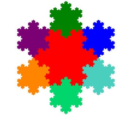 mathemania4's tweet photo. Koch snowflake http://t.co/ymvcNr2PhY #math #Interesting #snowflake #fractal http://t.co/VtKLnv1tTX