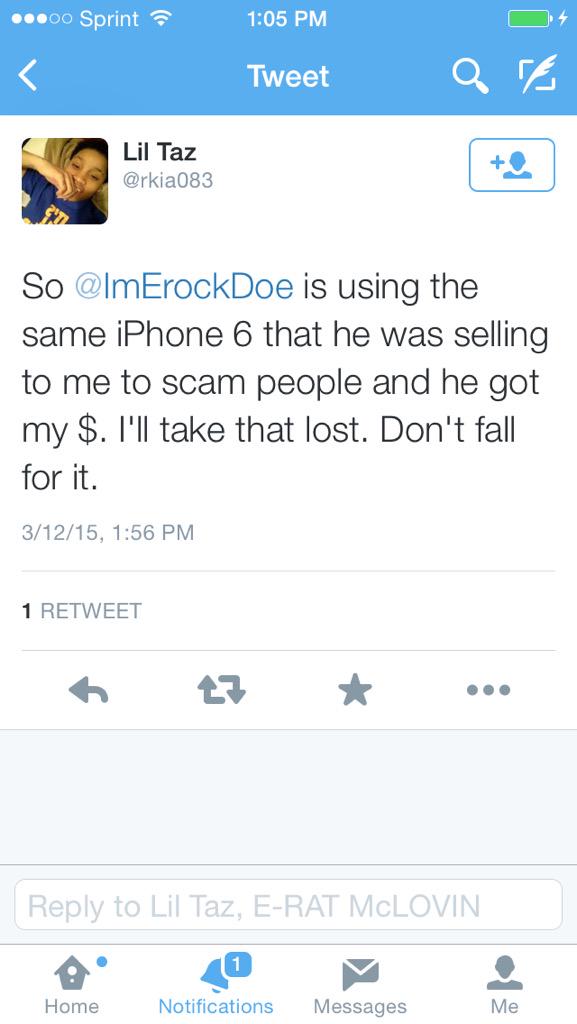 chiefbarnessc's tweet photo. @_BriiLove_ @SamanthaX1985_ @ImErockDoe @BallHogFlvcko @ScammerAlert911 are fraud &amp; catfish pages !! All same person http://t.co/3ni4DhsQel