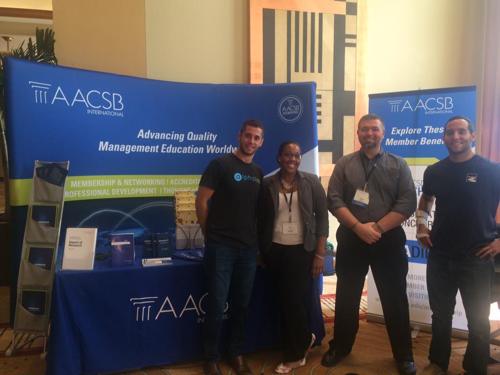 TeamSuitable's tweet photo. Getting ready for our big day at the #AACSBAccreditation conference! #SchoolsOfSuitable #Chicago #pghstartups http://t.co/f6NRBYPnqp