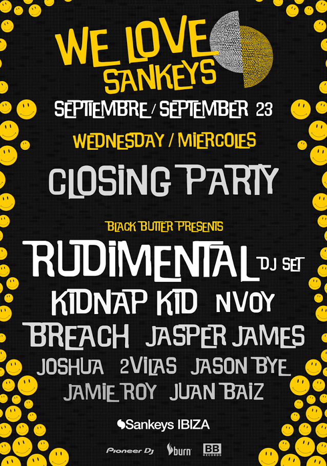 welove_music's tweet photo. We Love... @SankeysIbiza CLOSING PARTY! #Ibiza2015 http://t.co/cMO4FsP0Ap