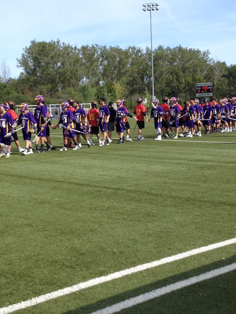 Hawks had a tough battle against <a href="/guelph_gryphons/">Guelph Gryphons</a> 12-2 final #CUFLA #sundaylax