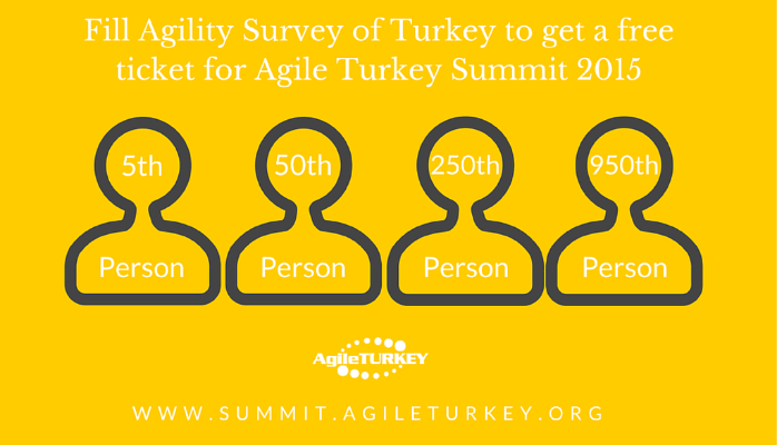 AgileTurkey's tweet photo. 2015 Türkiye Çeviklik Anketine katılmak için son gün.  https://t.co/lA3Q6NkcsF http://t.co/g8kCCmm1cc