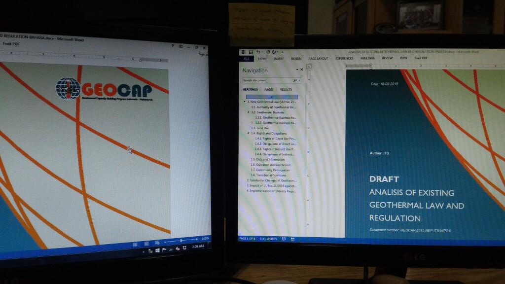 beachtule's tweet image. 2 report (in Bahasa &amp;amp; English) it's quite challenging, thanx god I don't have to translate into dutch :p #geocap