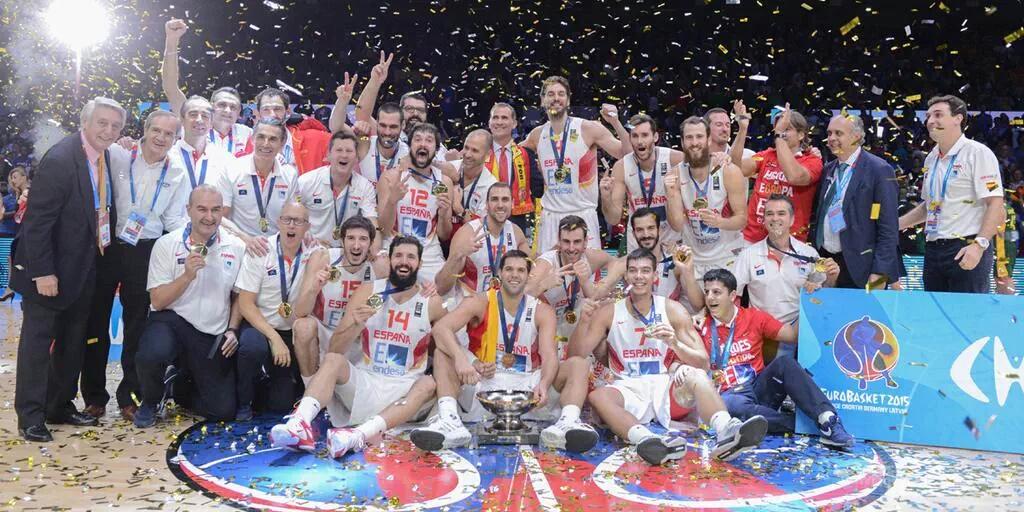 acrh284's tweet photo. Porque "la vida puede ser maravillosa".Enhorabuena campeones #VamosEspaña #Campeones 👏👏👏🏀😍💕💃🎉 http://t.co/X28FMsNayI