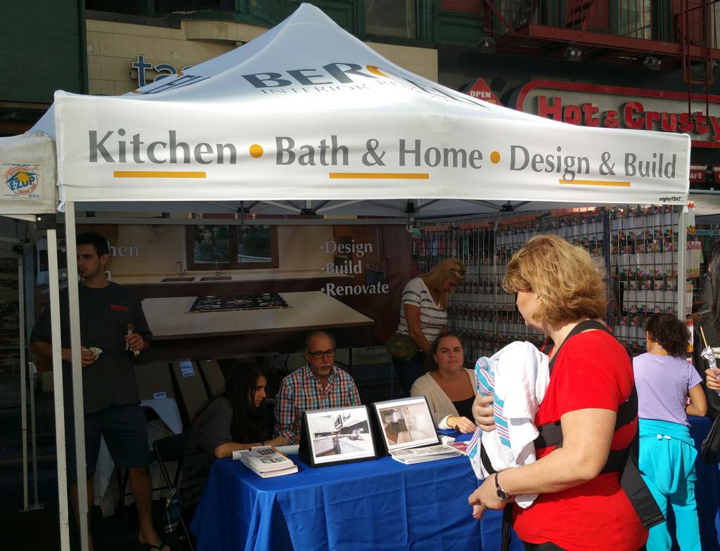 92ndStreetY's tweet photo. Here's a booth for a real nyc passion: getting a bigger kitchen + bathroom! @BerceliHomeDsgn btw 86 + 85. #92YStFest http://t.co/FwoRPnnNdv