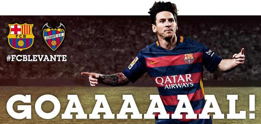 Minuto 60: GOOOOOL DEL BARÇA. ¡¡GOOOOL DE MESSI!! (3-0)