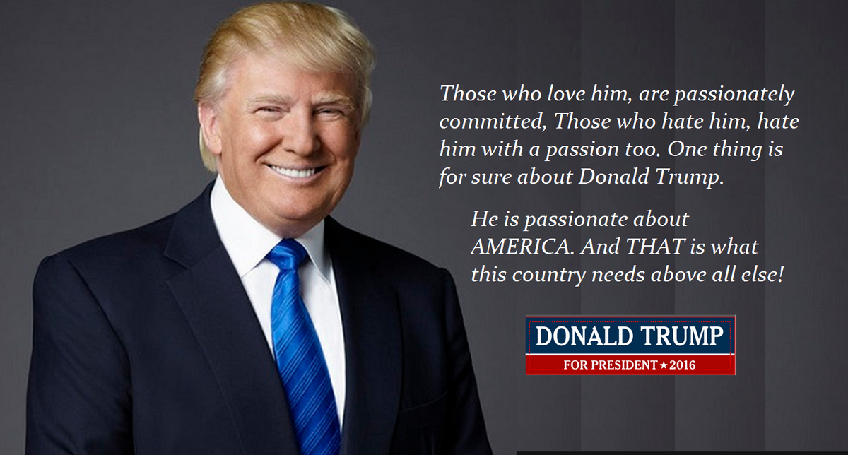 momspennies's tweet photo. One word to best describe this candidate is PASSIONATE! #DonaldTrump2016 #MakeAmericaGreatAgain https://t.co/31WQSUbSgK