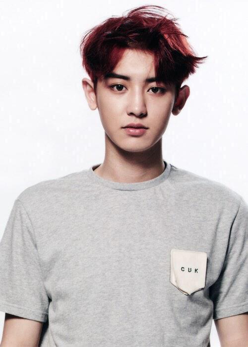 [Appreciation] Chanyeol's Red Hair - Celebrity Photos - OneHallyu