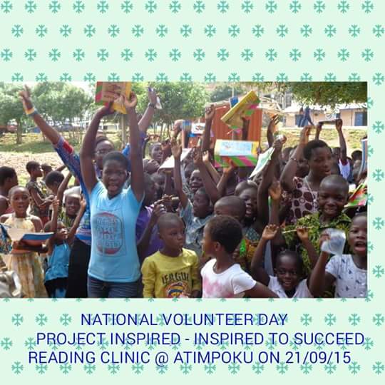 BcKoforidua's tweet photo. Precious Akplome &amp; Project Inspire are organizing a reading clinic in #Atimpoku today. Stay tuned. #NVDay15 #Ghana http://t.co/EvC2U97g3K