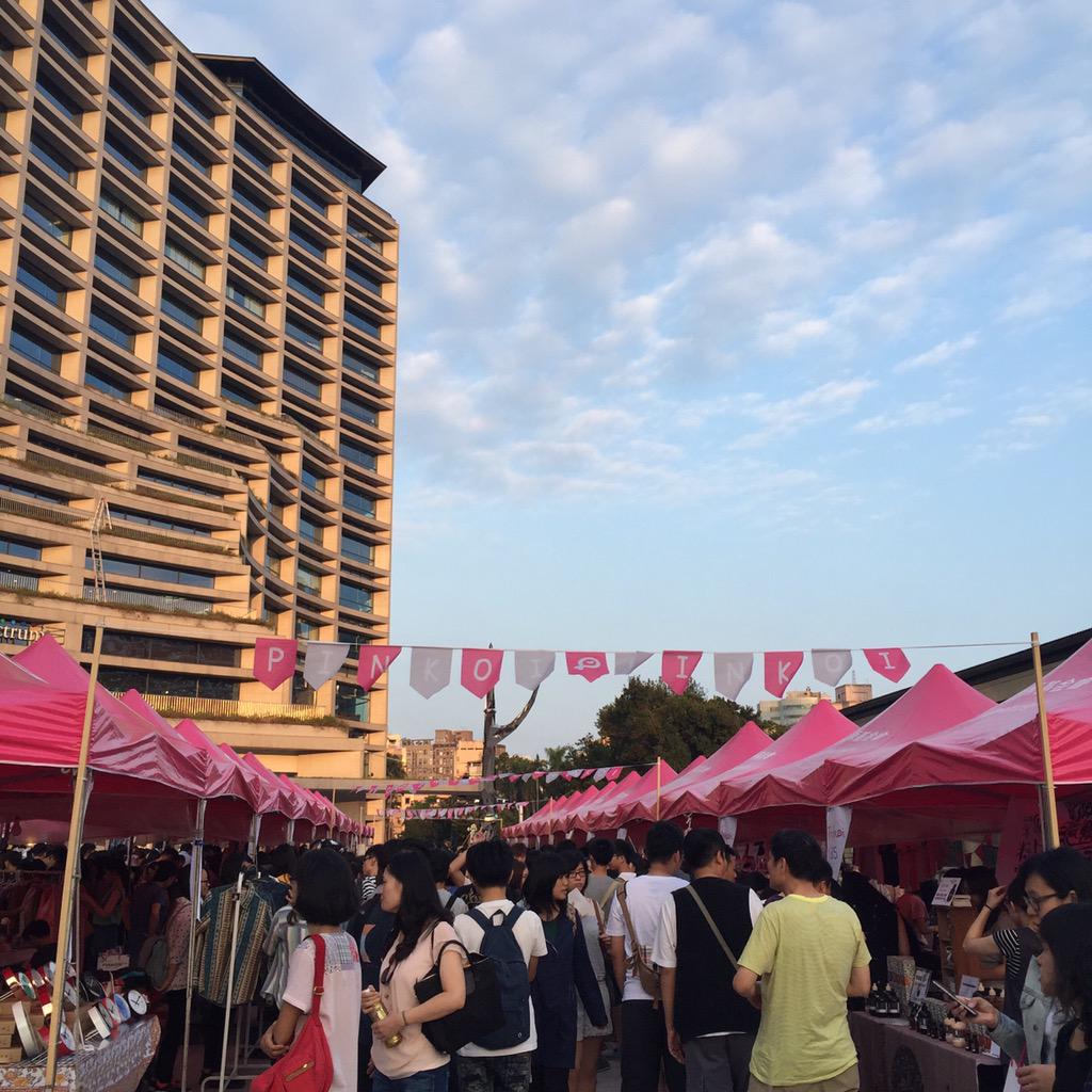 Pinkoi's tweet image. We had a good time at #Pinkoi designer's market. See u in the future.