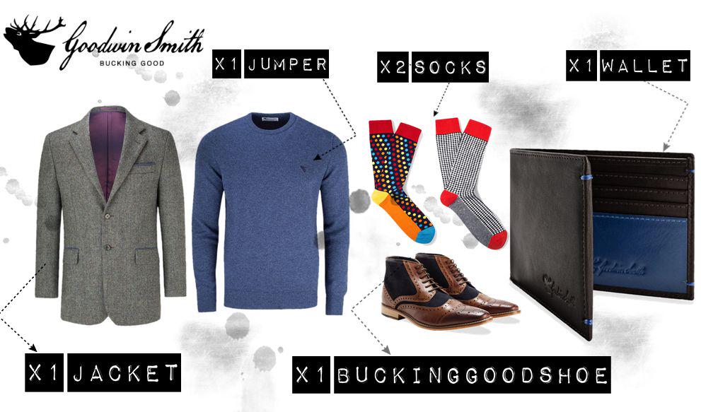 Once we hit 25K followers we'll be giving away this Goodwin Smith AW15 hamper to one lucky gent! RT &amp; follow to enter