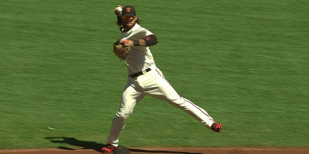 SFGiants's tweet image. Impressive or routine? Both for @bcraw35: atmlb.com/1gEj96A #WeAreGiant
