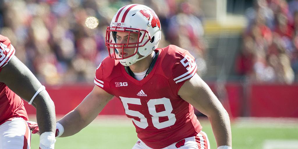 BadgerFootball's tweet photo. .@JoeTheShow58 still putting on a show for #Badgers defense: Ranks 3rd in nation in TFLs (7.5) &amp; 5th in sacks (4.0) http://t.co/NEU8OscdQL