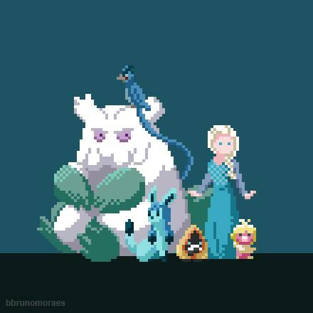 _MasterRED_'s tweet photo. Pokémon/Disney Princesses http://t.co/q7U4vaixnh