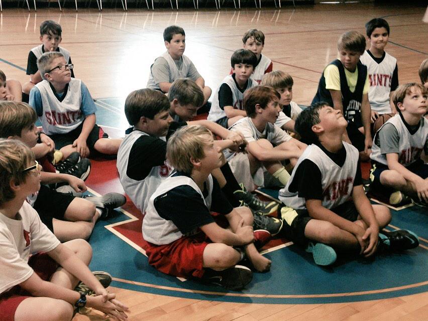 CKeithStanton's tweet photo. St. Martin's fall basketball league for boys in grades 1-6 begins with over 50 boys playing #stmsquad stmsaints http://t.co/OckfJ9pOuz