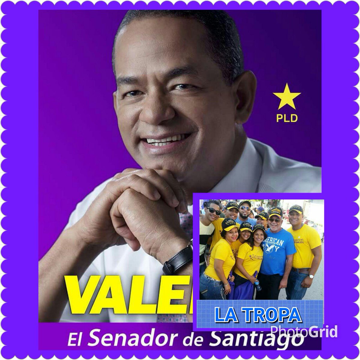 pedroescuela's tweet photo. @miguelsanchez forma movimiento en apoyo a @JCesarValentin #LaTroPaDeValentinSenador @yesseniaminier @juanisidroinoa http://t.co/J0bZLE3GWY