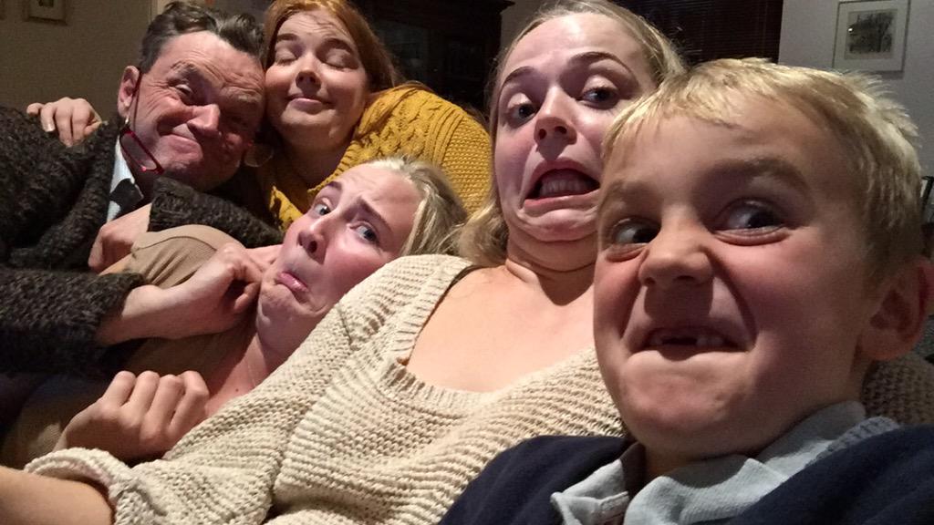 Öll frekar fótógenísk í fjölskyldunni