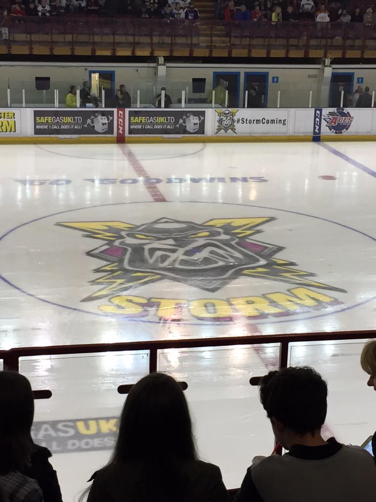 Enjoyed being back at the ice hockey tonight! #stormcoming #manchesterstorm #icehockey <a href="/Mcr_Storm/">Manchester Storm | #TakeShelter</a>