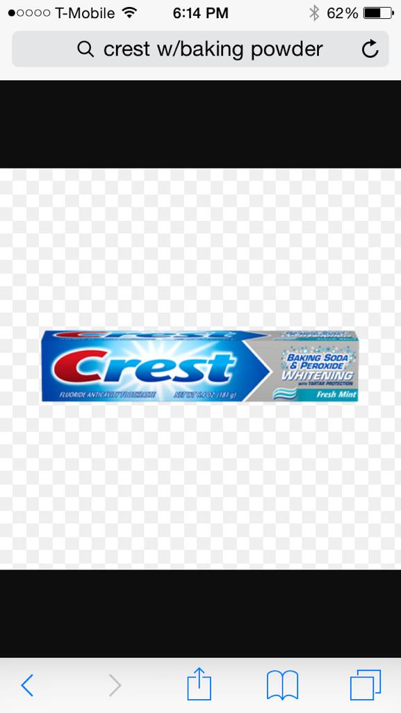 ritaverreos_jtv's tweet photo. Ran out of #silvercleaner. Don't know what made me try @Crest w/#bakingpowder. Worked great..ur welcome:) lol http://t.co/r5IxSIqUvd