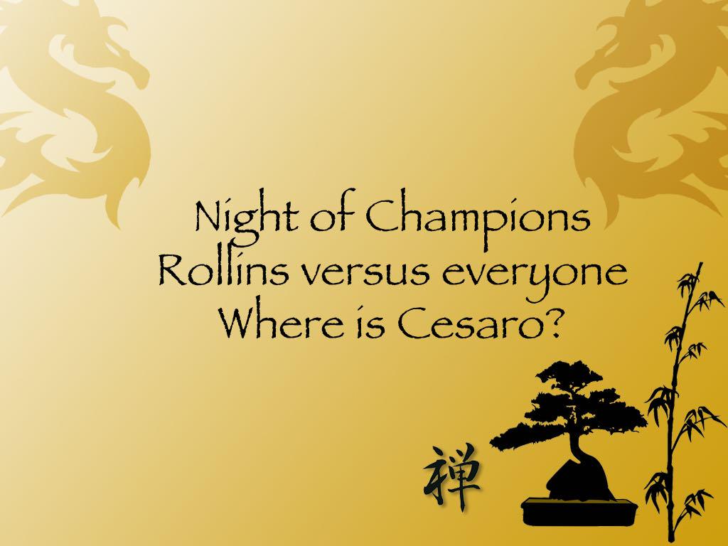 KayfabeHaikus's tweet photo. Night of Champions: A Haiku http://t.co/RIf3WMe3uq