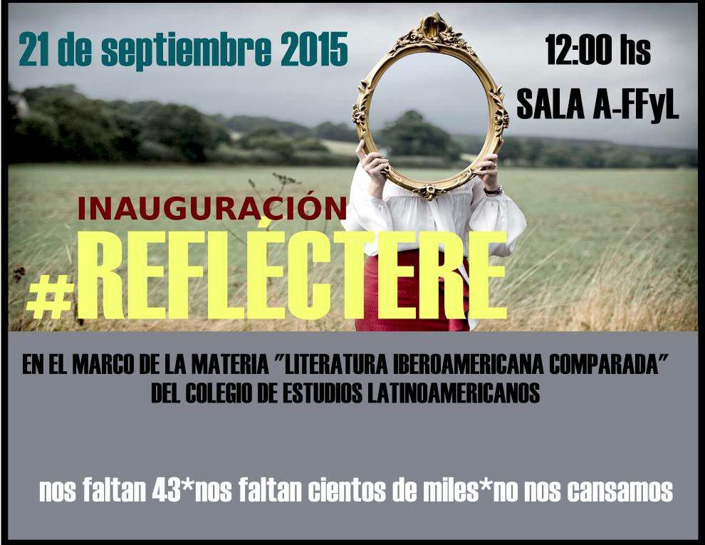 reflectereffyl's tweet photo. Los esperamos mañana en la inauguración de #Reflectere http://t.co/jc3Xl6zWZA