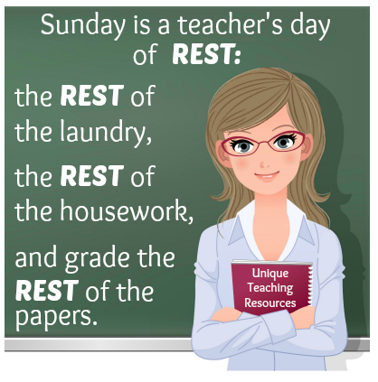 WeAreTeachers's tweet photo. Right?!? #Sunday #Teachers #Edchat http://t.co/g0xwsMDZp4