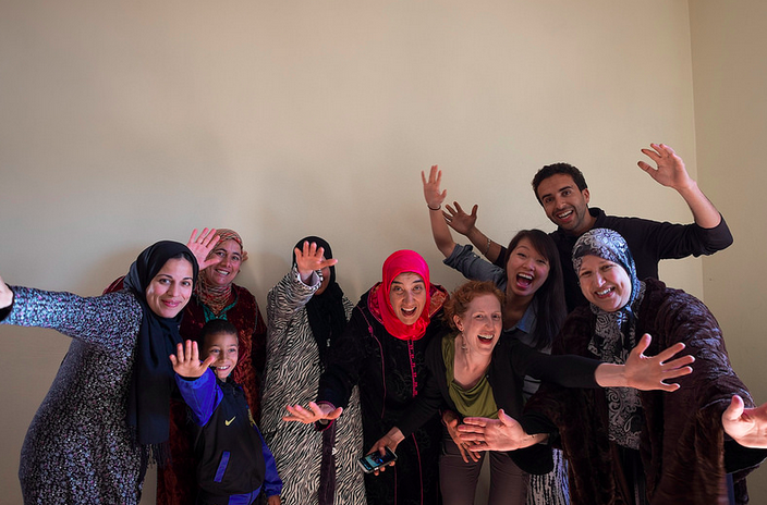 PlaneterraCares's tweet photo. Developing the #Morocco #Women Lunch Program was a ton of fun with these ladies! http://t.co/uDBTozTF8A #G25throwback http://t.co/FLKVf9UYp0