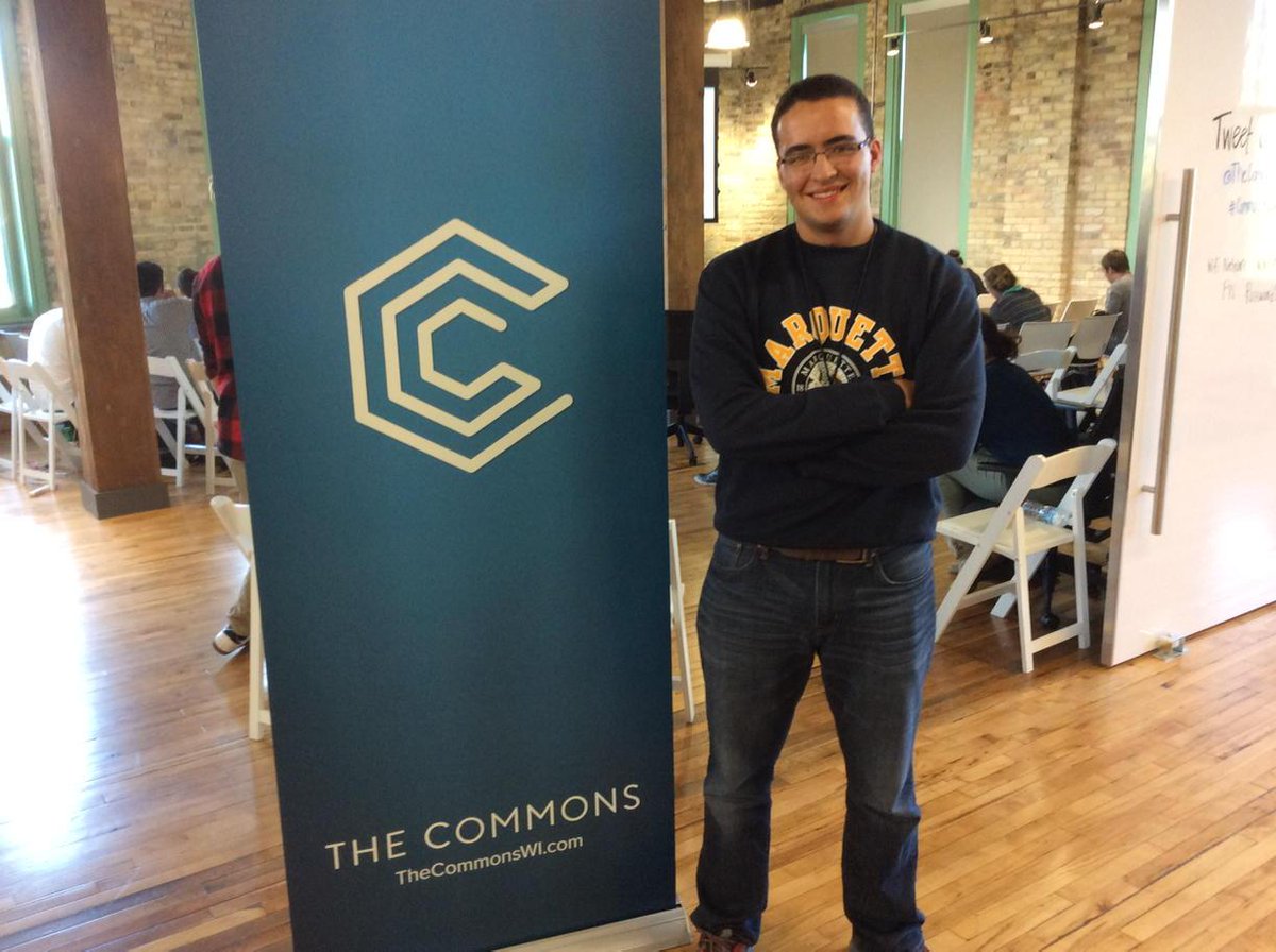 ArsalonAmini's tweet photo. @TheCommonsWI #commonskickoff http://t.co/yS5VYNQZnN