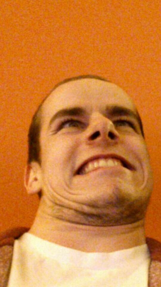 AyeThatBand's tweet image. 20 minutes into 20 beers n chill and he gives you this look