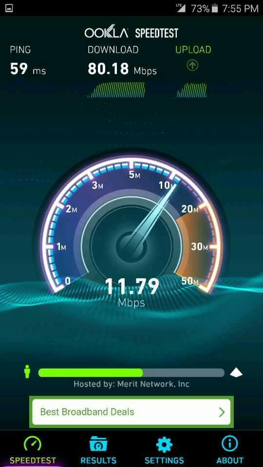 coachtonyscott's tweet photo. Thanks to @sprint  for great speeds for #WWENOC when your canke internet isn't working well @BasicPCS #unrealspeed http://t.co/orUI5dnRNt