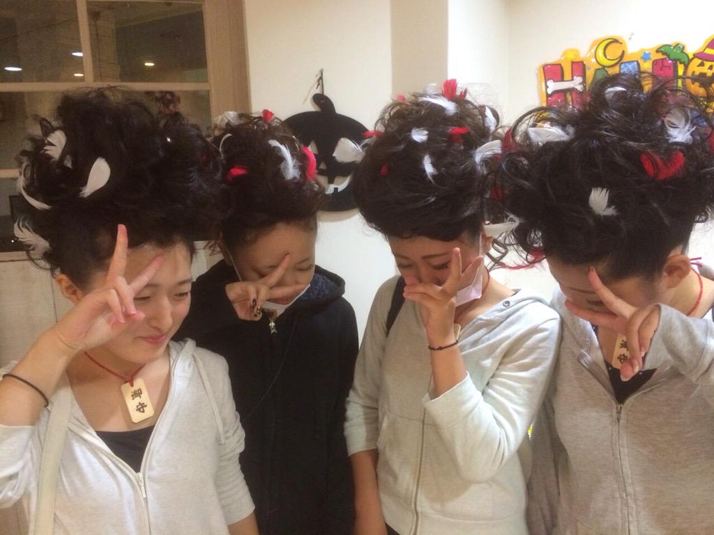 ｋｒ２ｓ 中百舌鳥本店 美容室 上高の文化祭でヘアセットに来てくれました 文化祭楽しめたかなー 来週は布団太鼓ですねー ヘアセット メンズの祭りの仕込みカットお待ちしてますー Http T Co 3brapyizrj