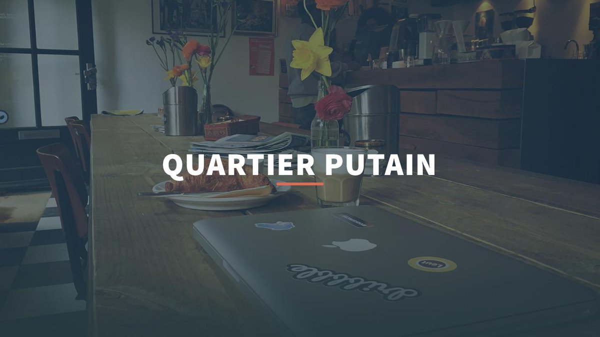 workspacescc's tweet image. One of our favorite places to grab a coffee or lunch, Quartier Putain! More info: workspaces.cc/#quartierputain #hnw #zzp