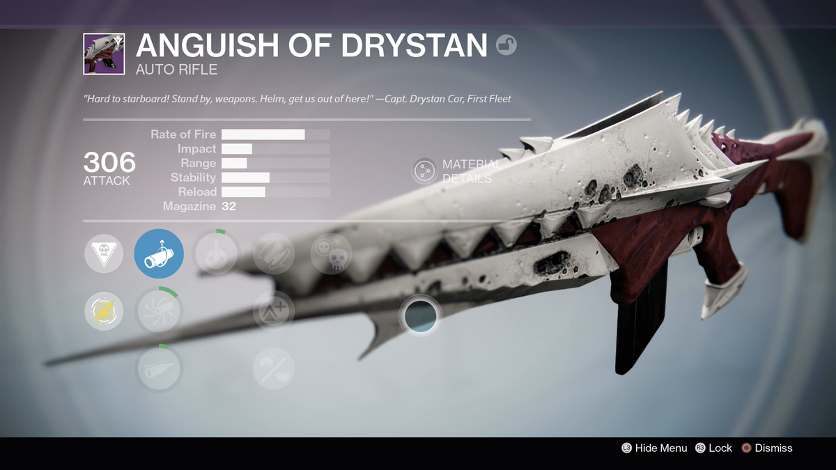 ShrikeYT's tweet photo. PeasantGuard finally took down Oryx. Managed to get the Auto Rifle, Anguish of Drystan :D http://t.co/mcSqgu4G37