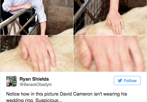 BuzzFeedUK's tweet photo. The funniest responses to that story about David Cameron and the pig
http://t.co/6IL9Cg9vn2 http://t.co/yWLyJo9kgG