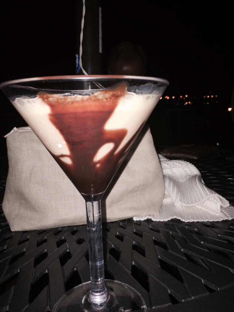 iki6659's tweet photo. Chocolate Martini @MarketPavilion on the rooftop http://t.co/sTsxB0i0Qg